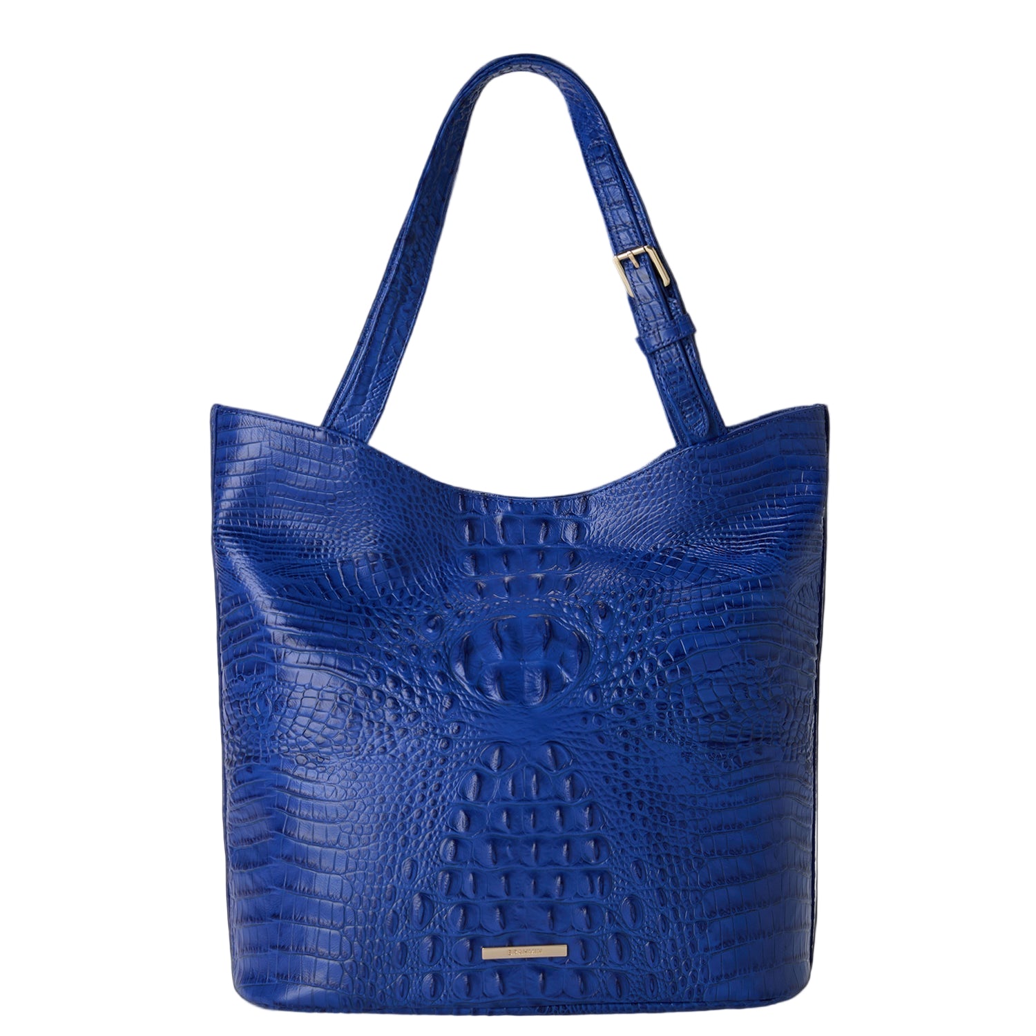 Brahmin Alden Road Collection Brayden Tote, Blue Alden Road