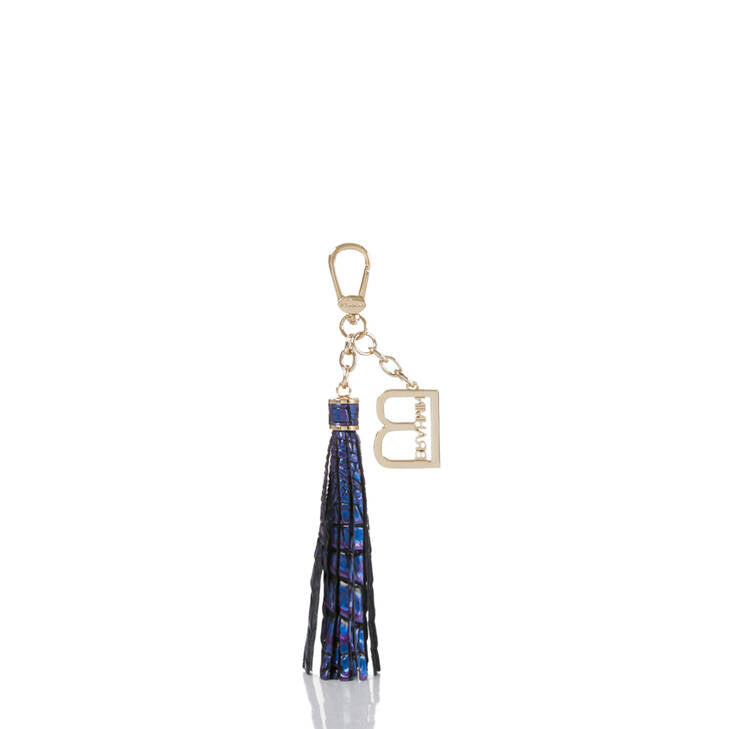 Brahmin B Charm Tassel, Neptune