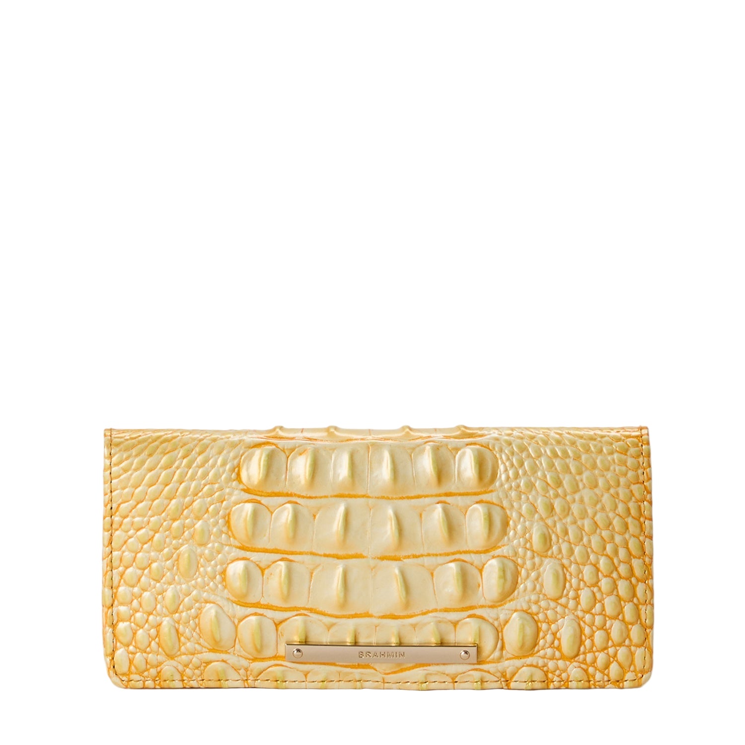 Brahmin Melbourne Collection Ady Wallet, Lemon Drop