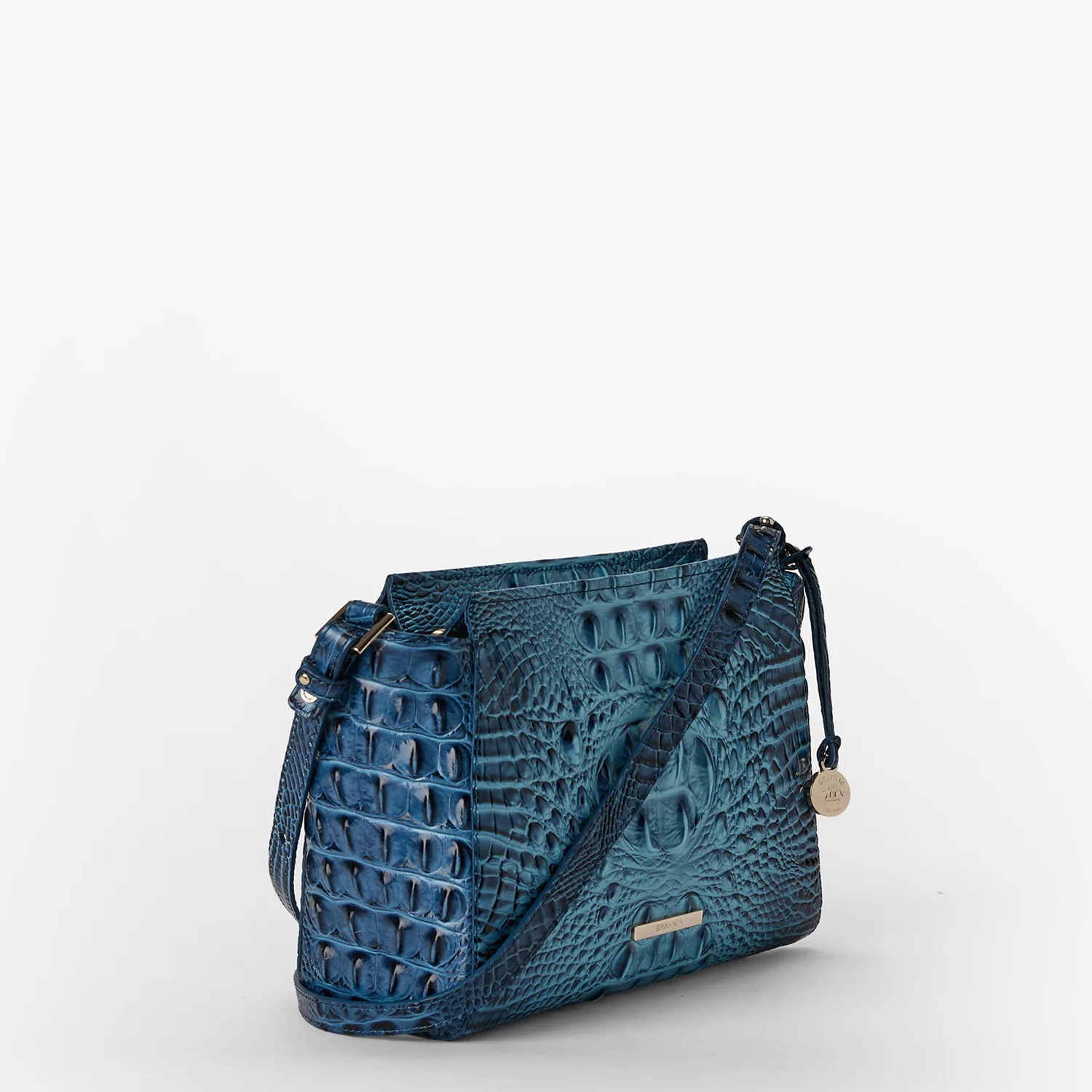 Brahmin Melbourne Collection Hillary Crossbody, Retro Blue