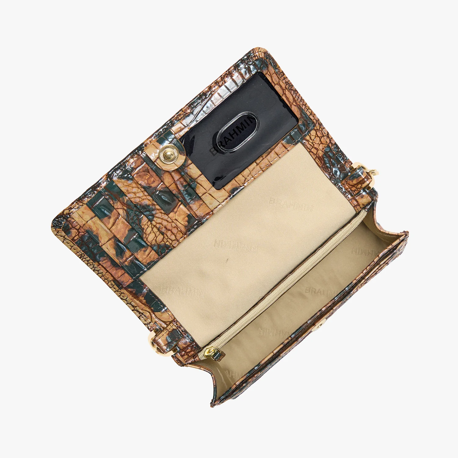 Brahmin Melbourne Collection Minuette Crossbody, Golden Lynx