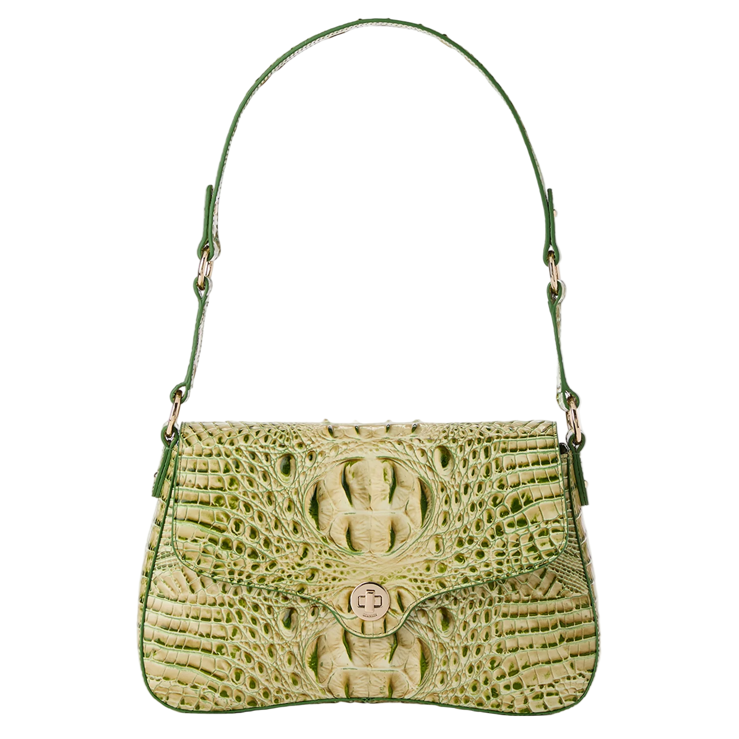 Brahmin Melbourne Collection Neridia Shoulder Bag, Fern
