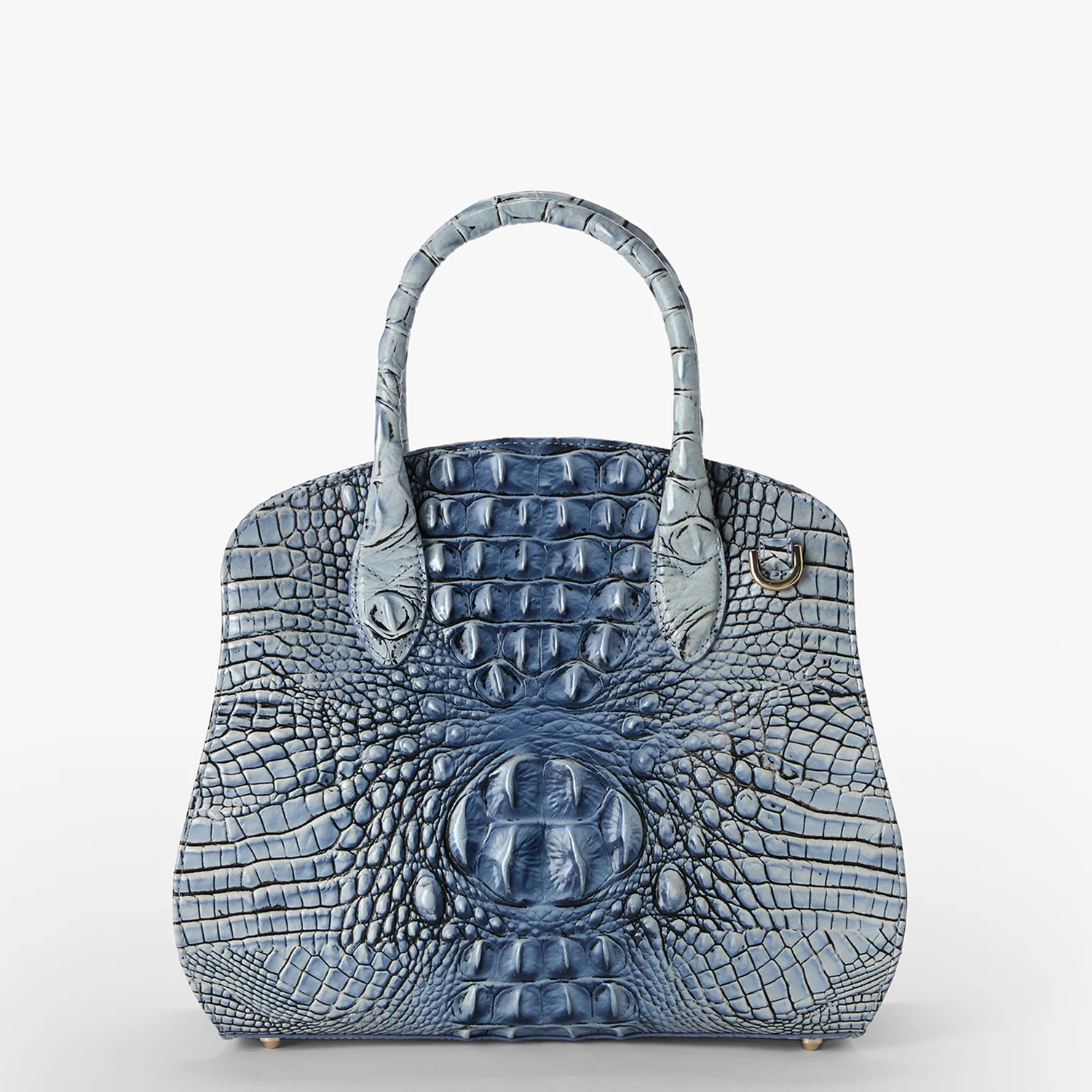 Brahmin Melbourne Collection Rosetta Satchel, Bellbottom Blue