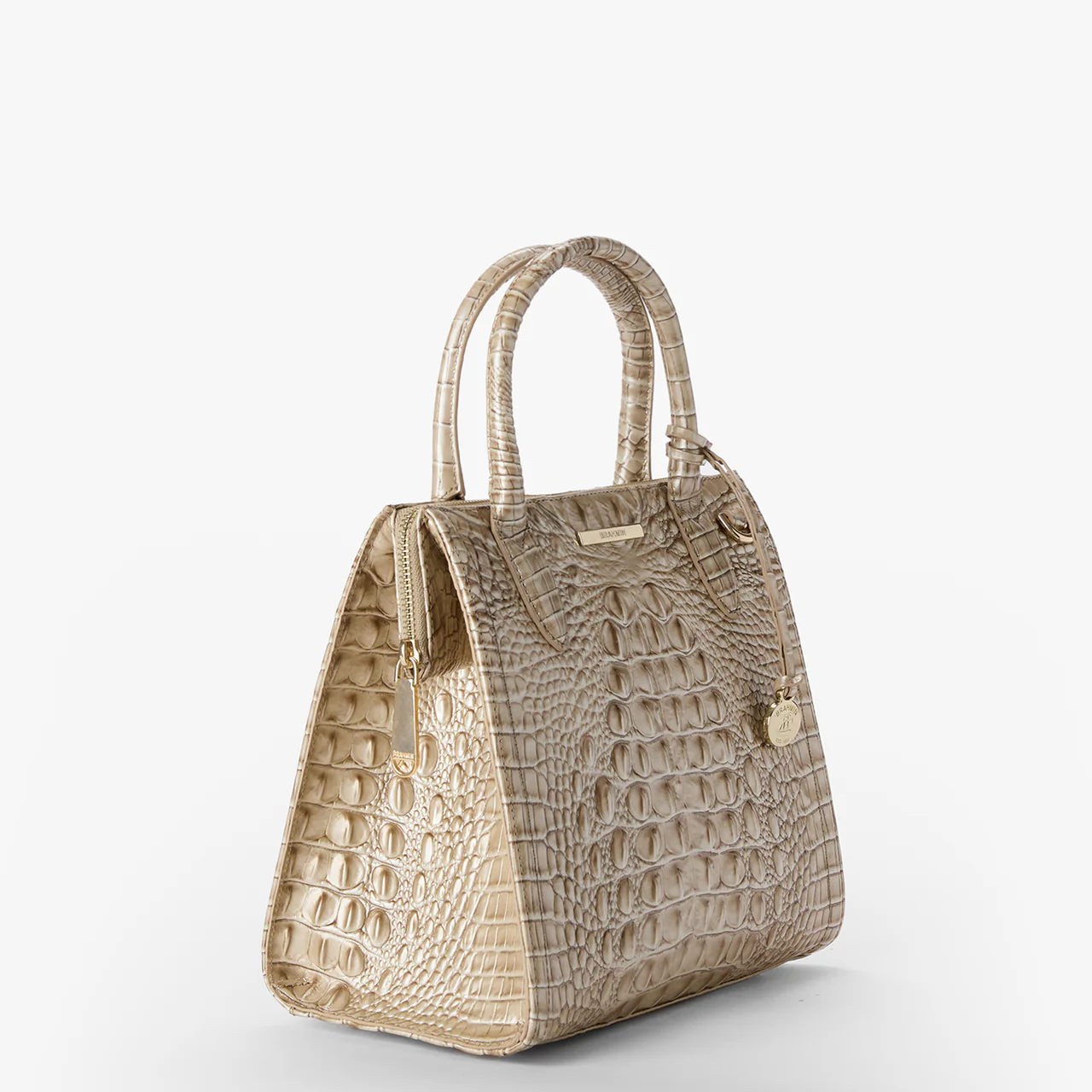 Brahmin Melbourne Collection Small Caroline Satchel, Windchime