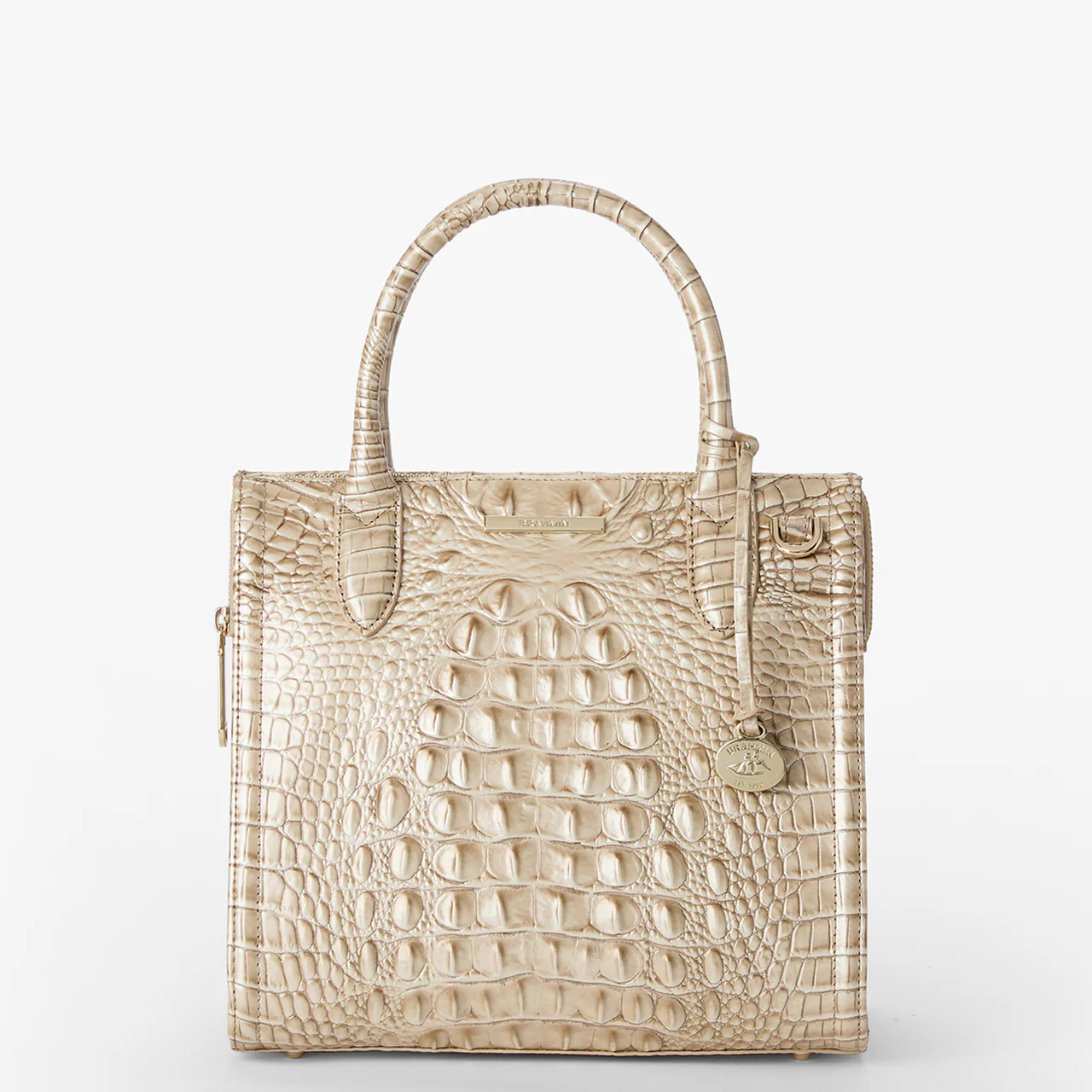Brahmin Melbourne Collection Small Caroline Satchel, Windchime