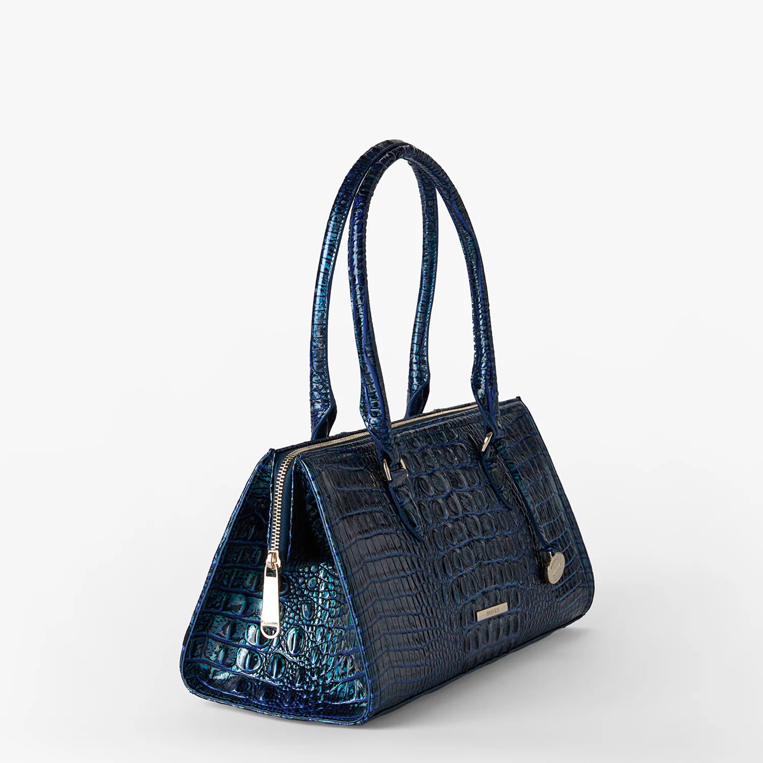 Brahmin Melbourne Collection Sophia Satchel, Royal Blue