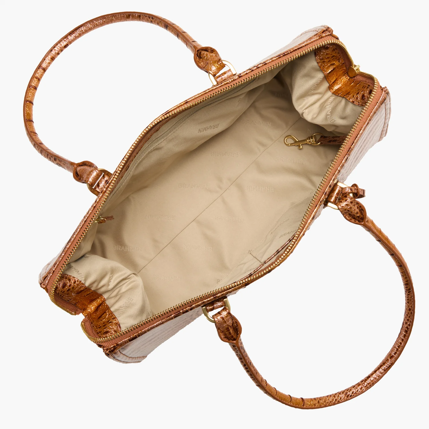 Brahmin Melbourne Collection Sophia Satchel, Sparkling Cider