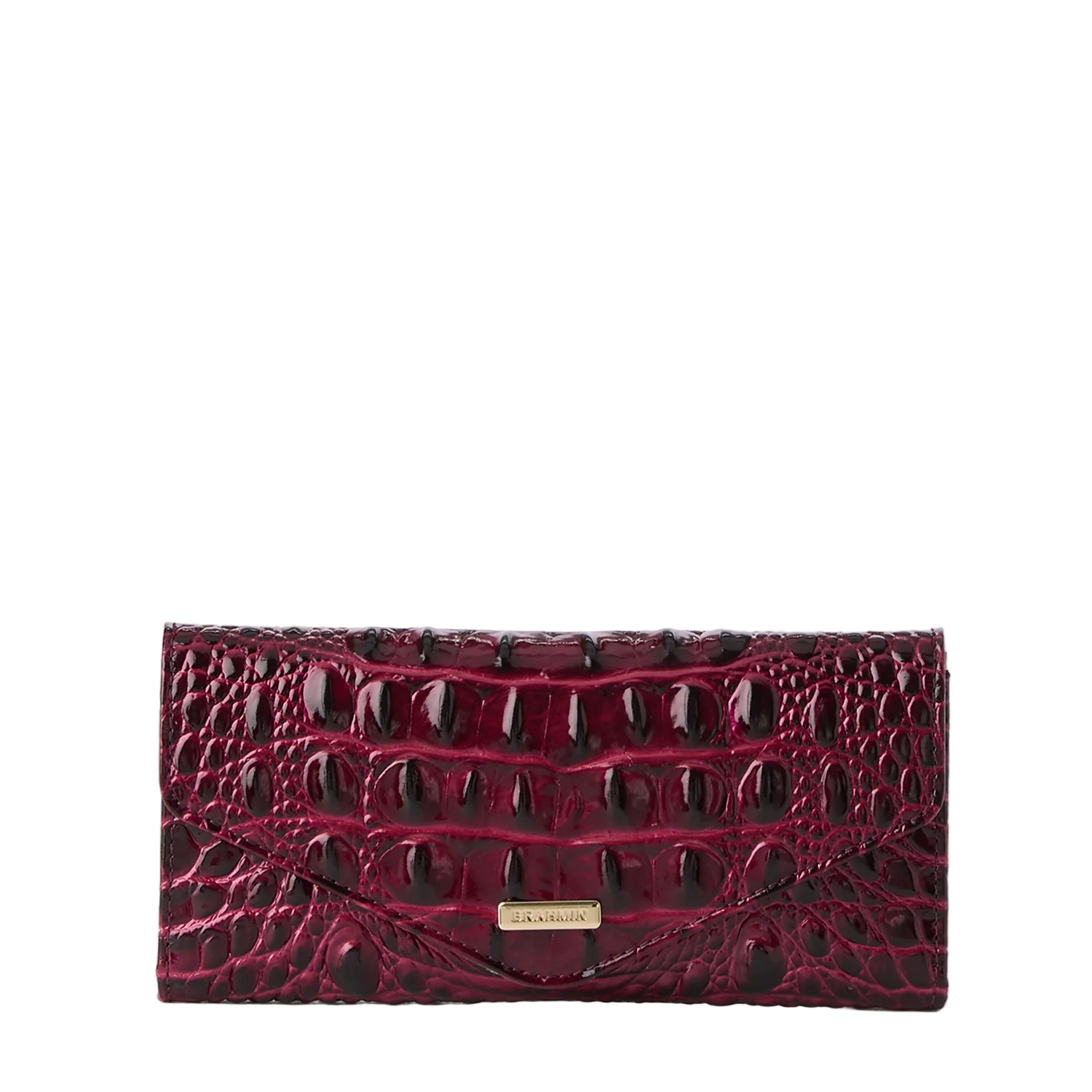 Brahmin Melbourne Collection Veronica Wallet, Cherry Lacquer