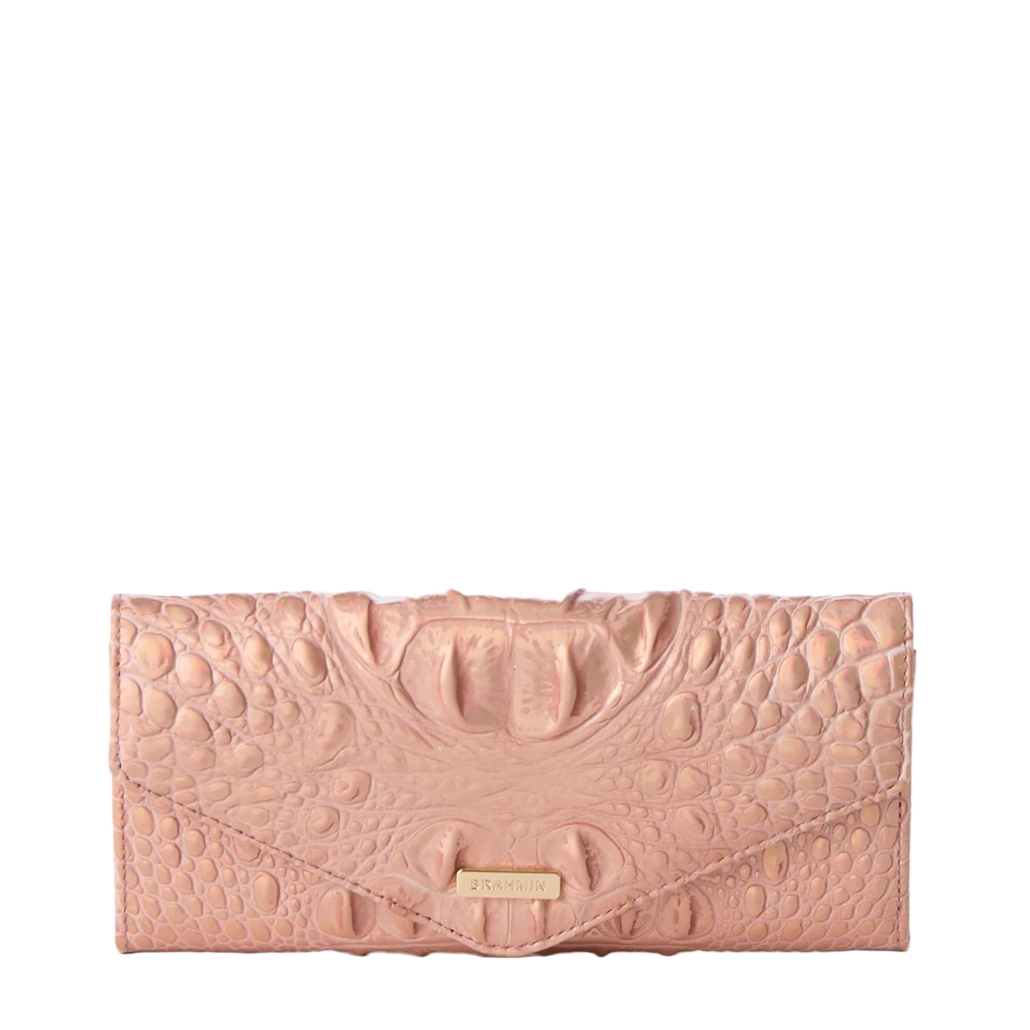 Brahmin Melbourne Collection Veronica Wallet, Rose Gold