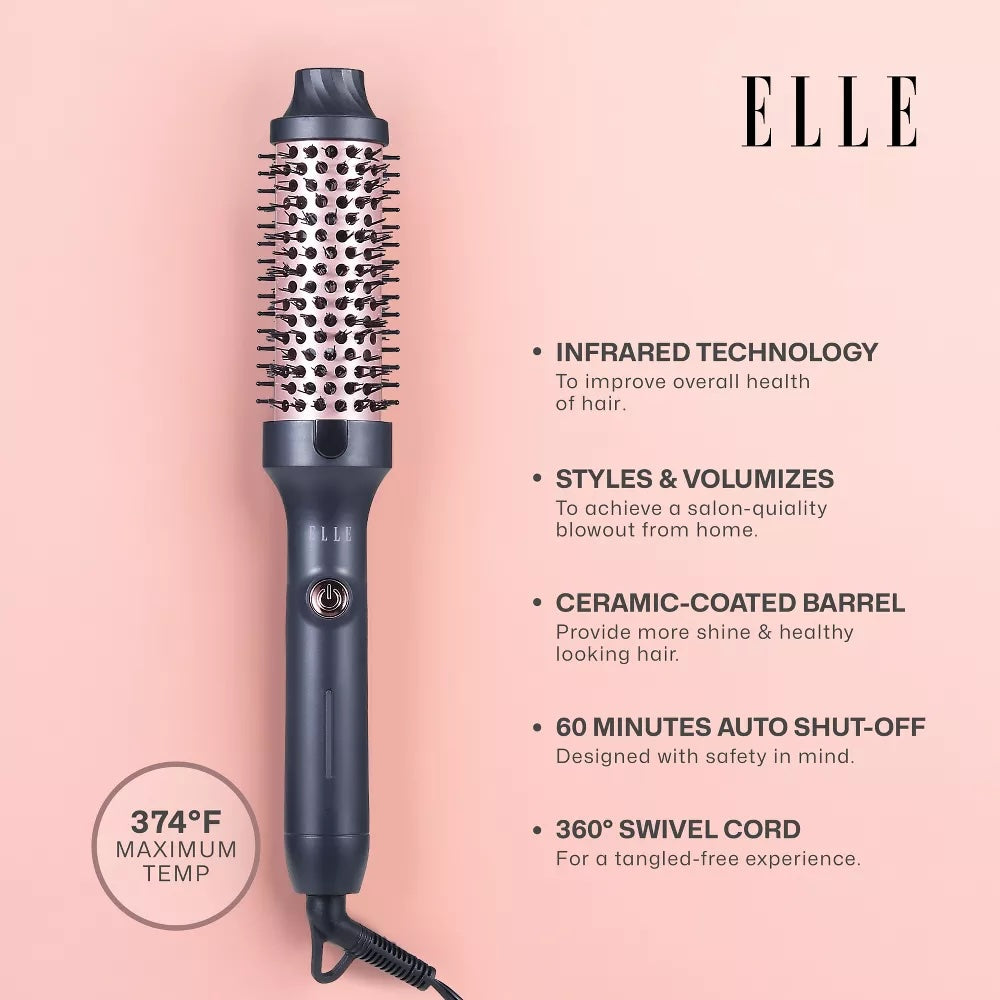 Elle Infrared Heated Round Brush