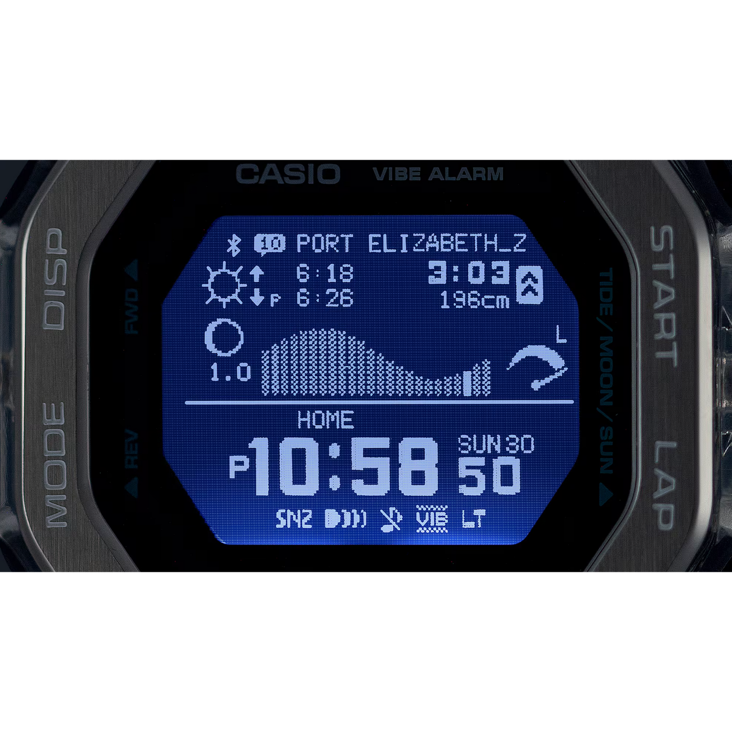 G-Shock - G-Lide Series Digital Bluetooth, Black
