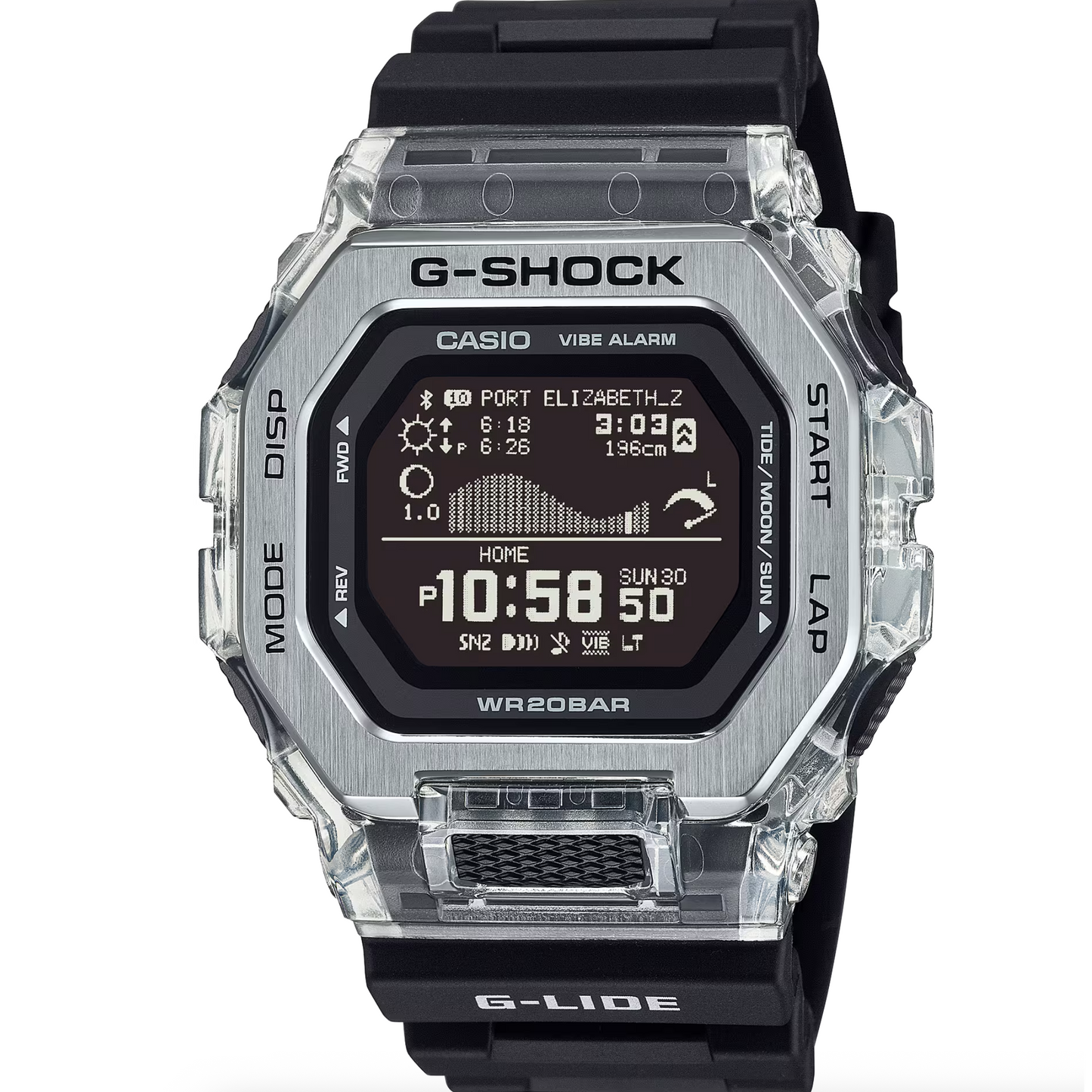 G-Shock - G-Lide Series Digital Bluetooth, Black