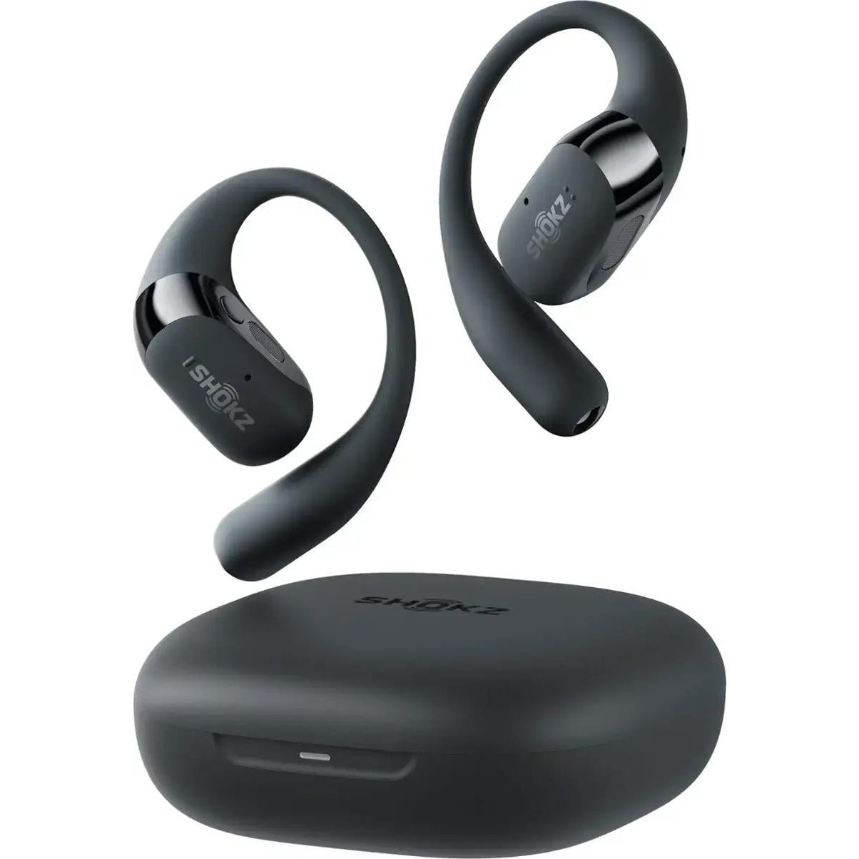 Shokz OpenFit 2 Open-Ear True Wireless Earbuds, Black