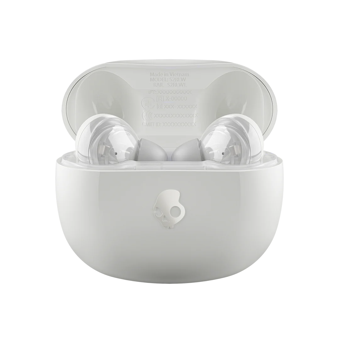 Skullcandy Rail ANC True Wireless Earbuds, White