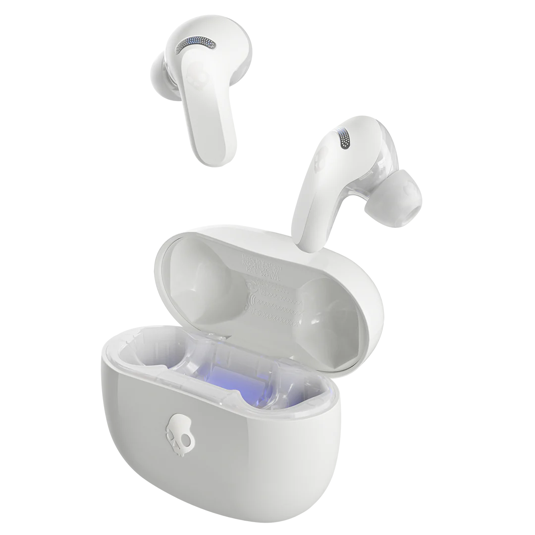 Skullcandy Rail ANC True Wireless Earbuds, White