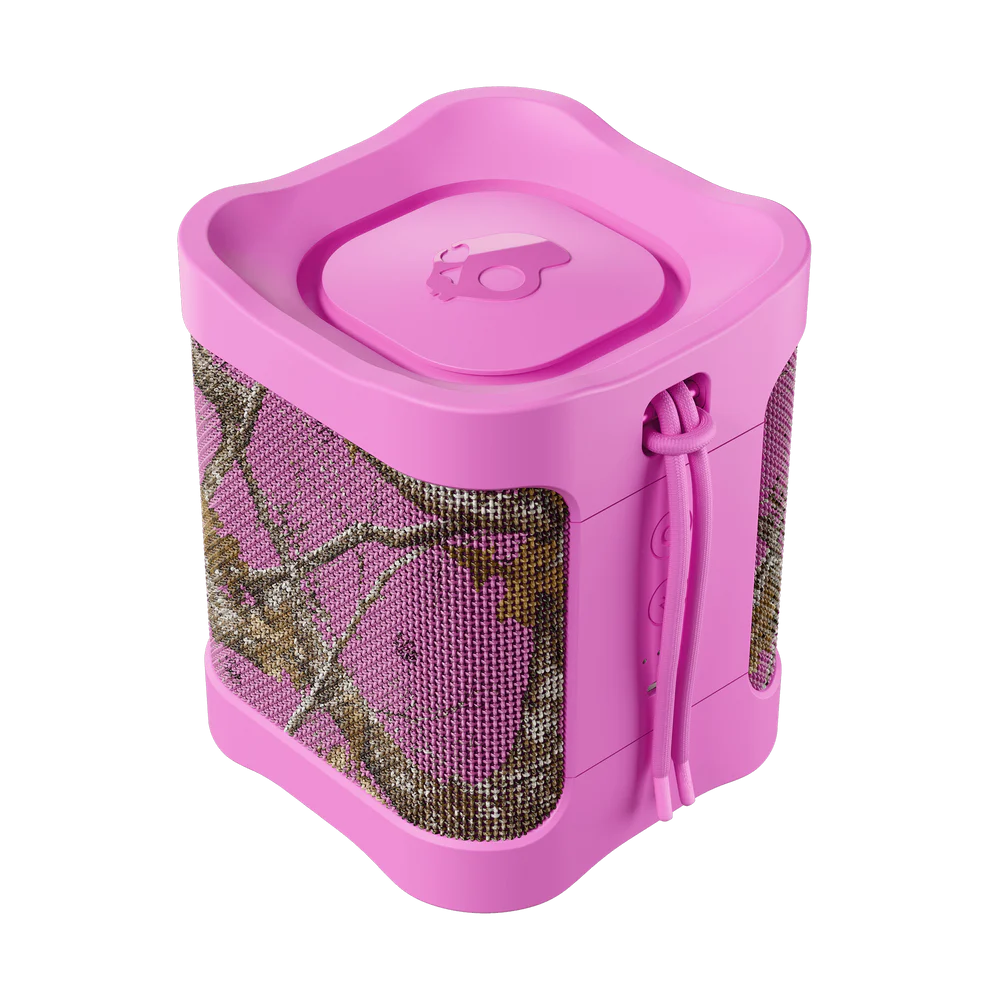 Skullcandy Realtree Terrain Mini Wireless Speaker, Pink