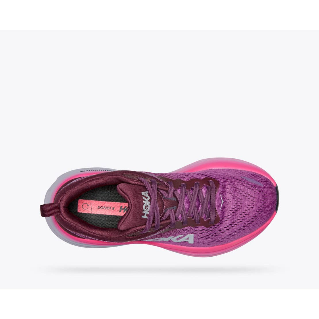 Hoka Bondi 8 Women's Sneaker, Beautyberry