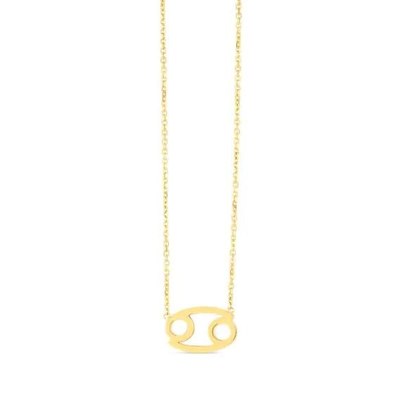 14K Zodiac Necklaces