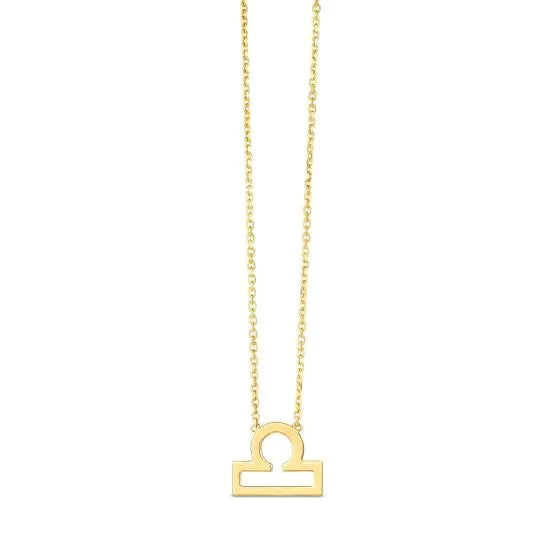 14K Zodiac Necklaces