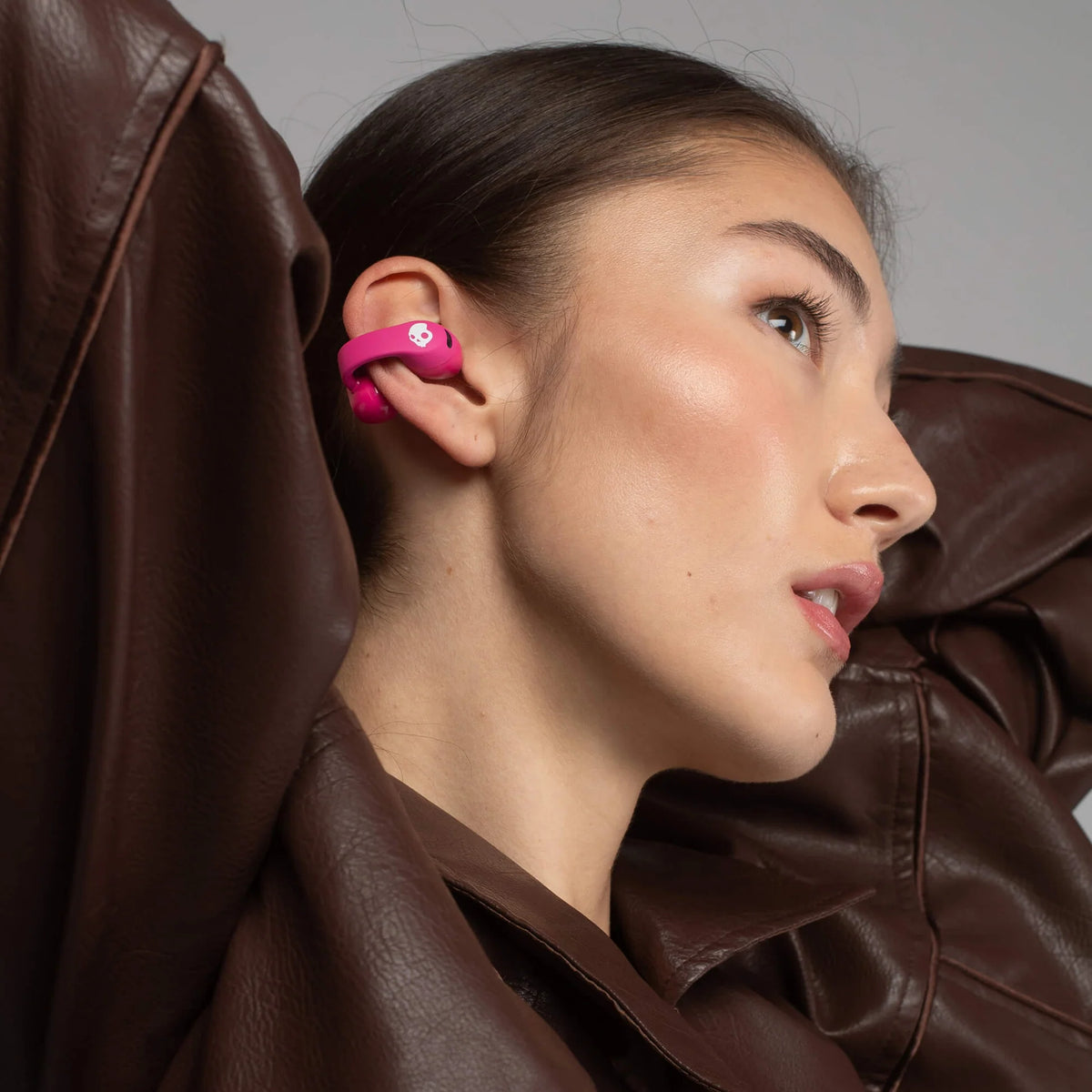 Skullcandy Push 720 Open Earbuds, Crazy Pink