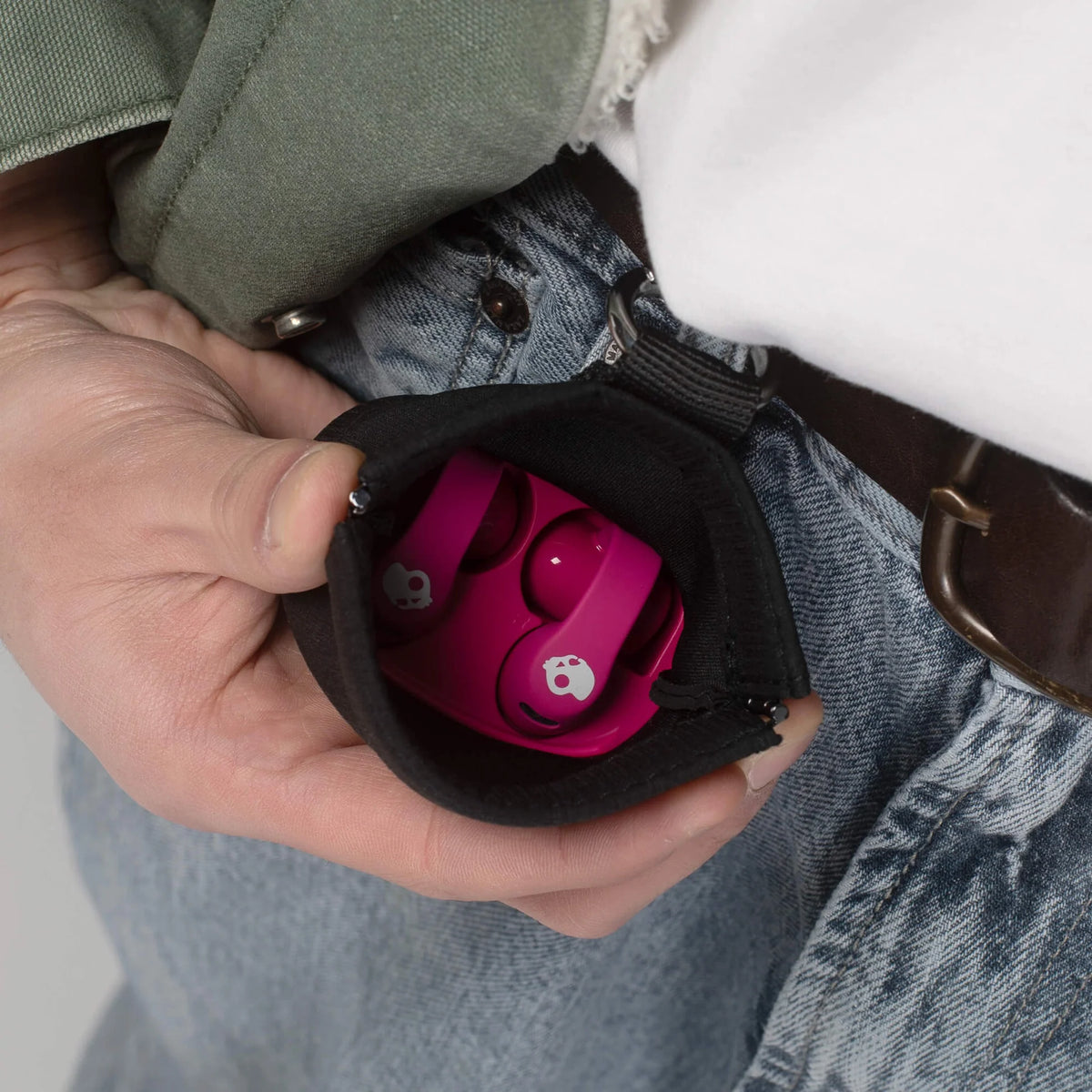 Skullcandy Push 720 Open Earbuds, Crazy Pink