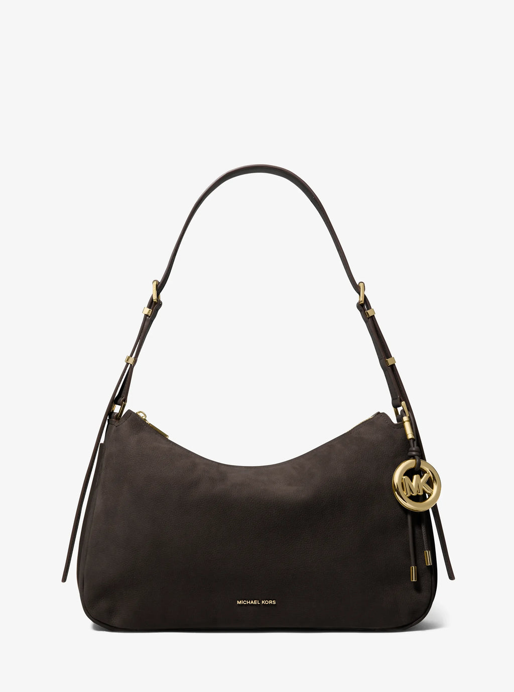 Michael Kors Nolita Leather Shoulder Bag, Chocolate