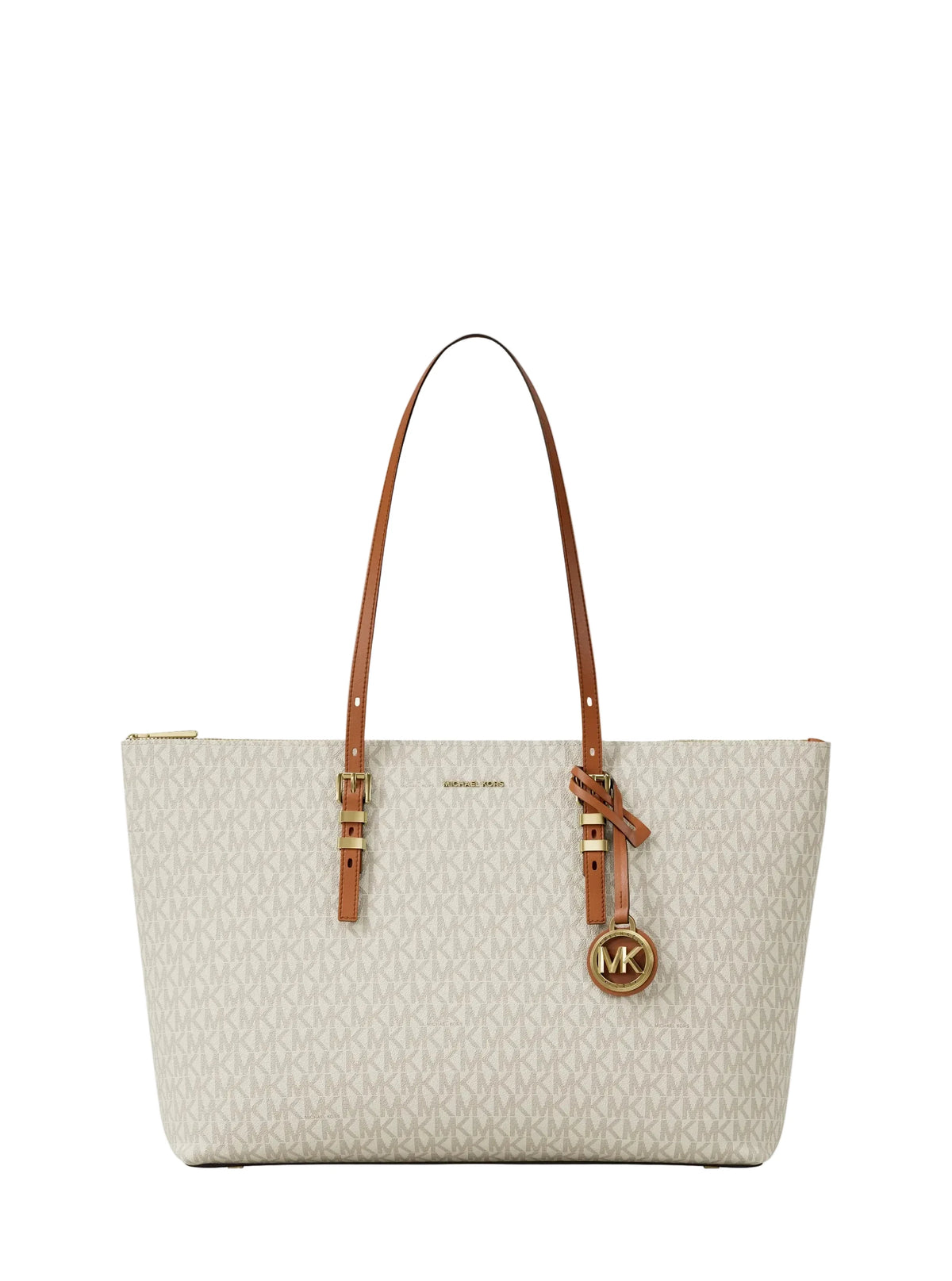Michael Kors Quinn Medium Tote, Signature Vanilla