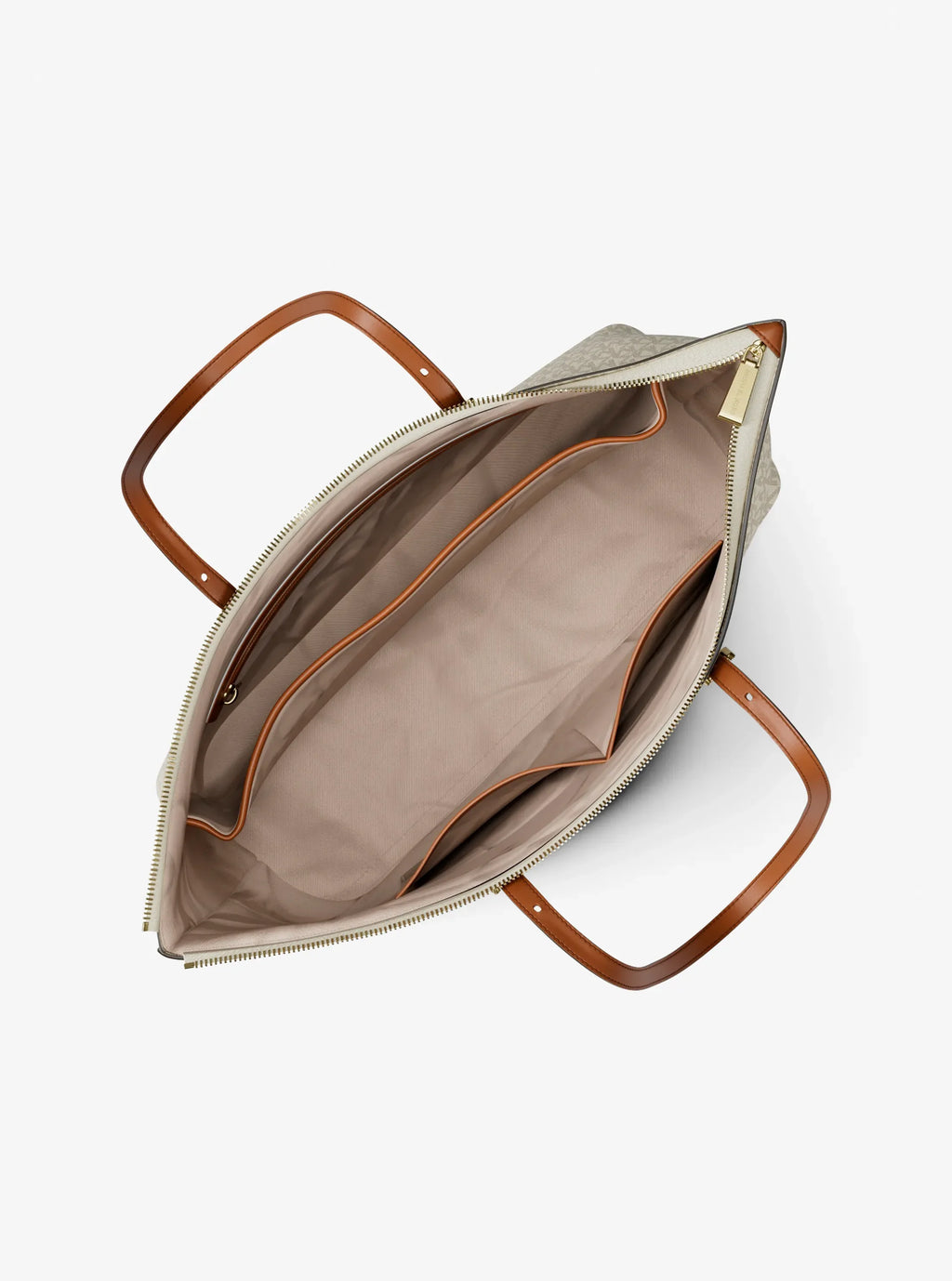 Michael Kors Quinn Medium Tote, Signature Vanilla