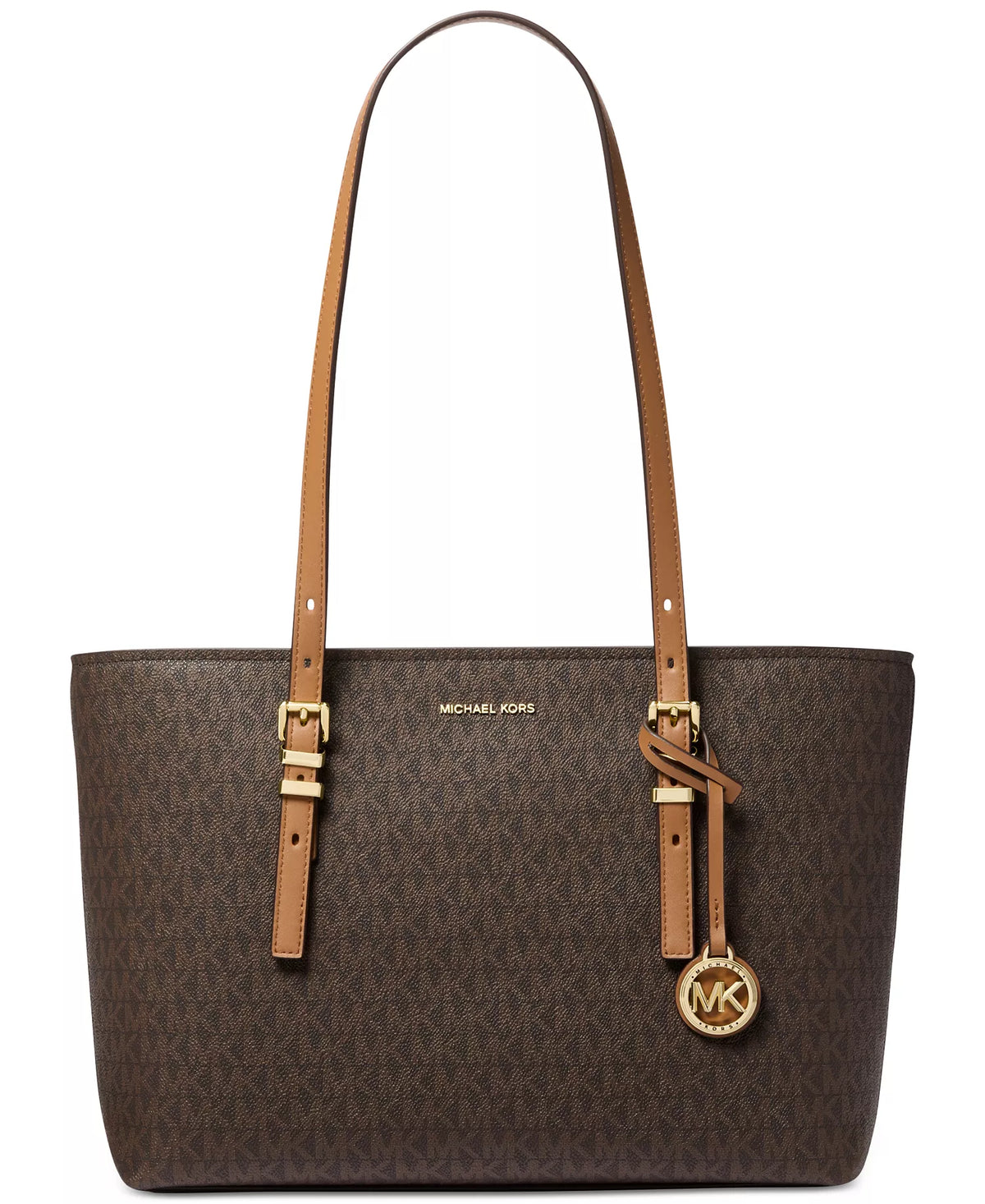 Michael Kors Quinn Medium Tote, Signature Brown
