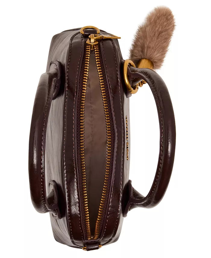 Steve Madden Melodie Small Satchel, Chocolate