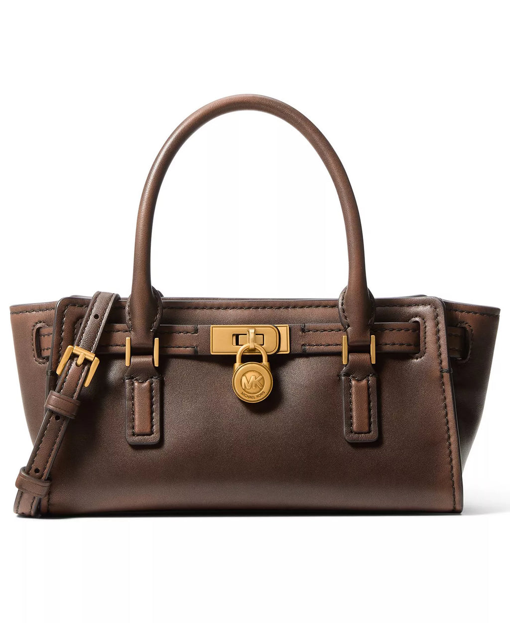 Michael Kors Hamilton Moderne Extra Small Satchel, Chocolate