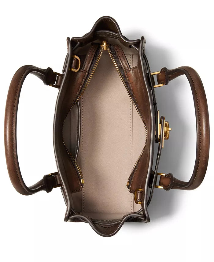 Michael Kors Hamilton Moderne Extra Small Satchel, Chocolate