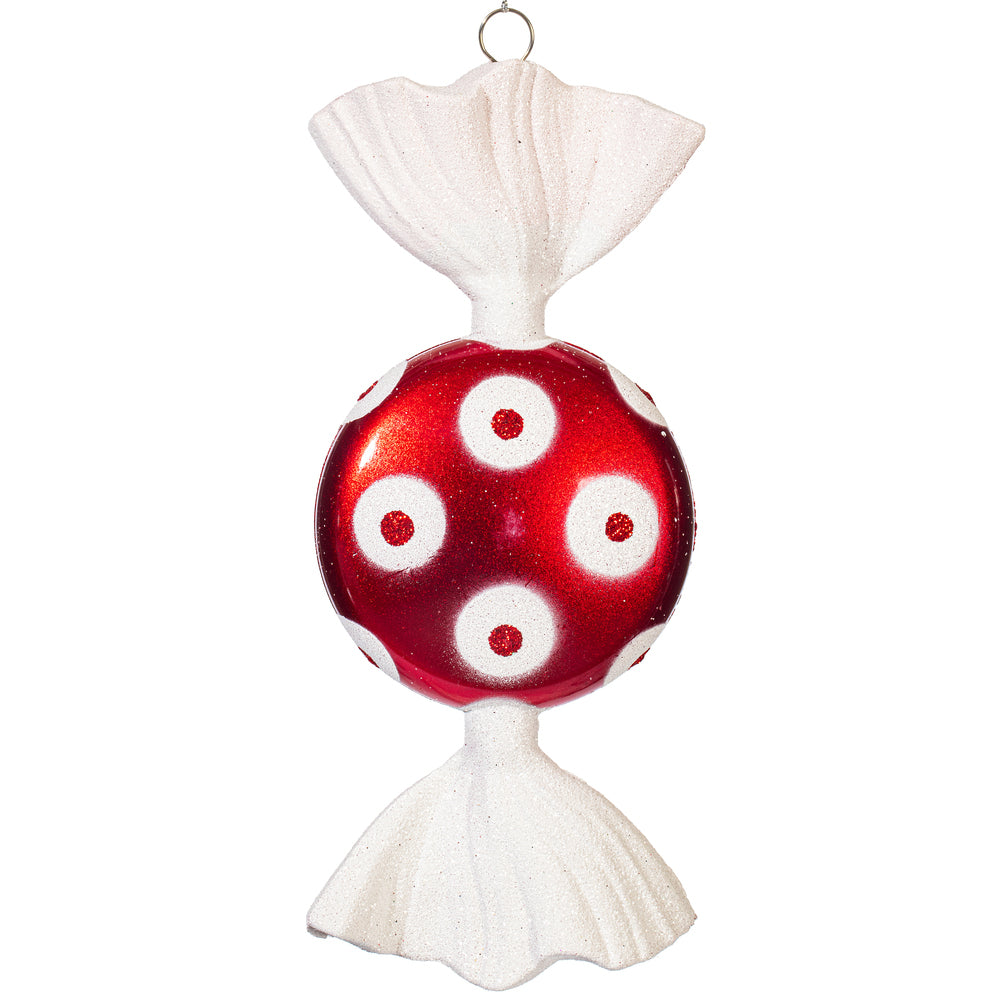 7" Candy Christmas Ornaments, Set of 3