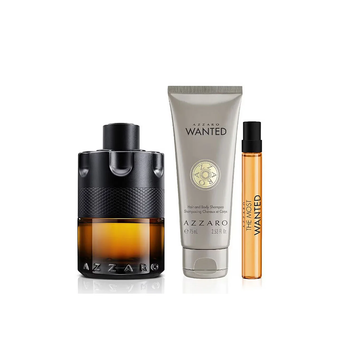 AZZARO - The Most Wanted Parfum 3 Piece Gift Set