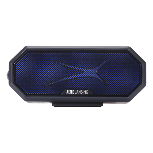 Altec Lansing HydraBlast 2.0 Bluetooth Speaker, Black / Blue