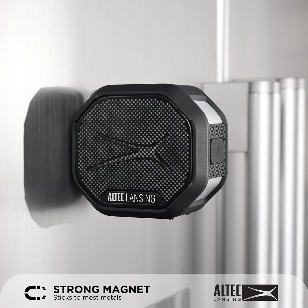 Altec Lansing HydraTrek EverythingProof Bluetooth Speaker, Black