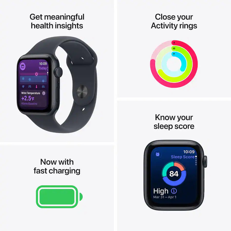 Apple Watch SE 3(GPS) S/M 44mm, Midnight Blue