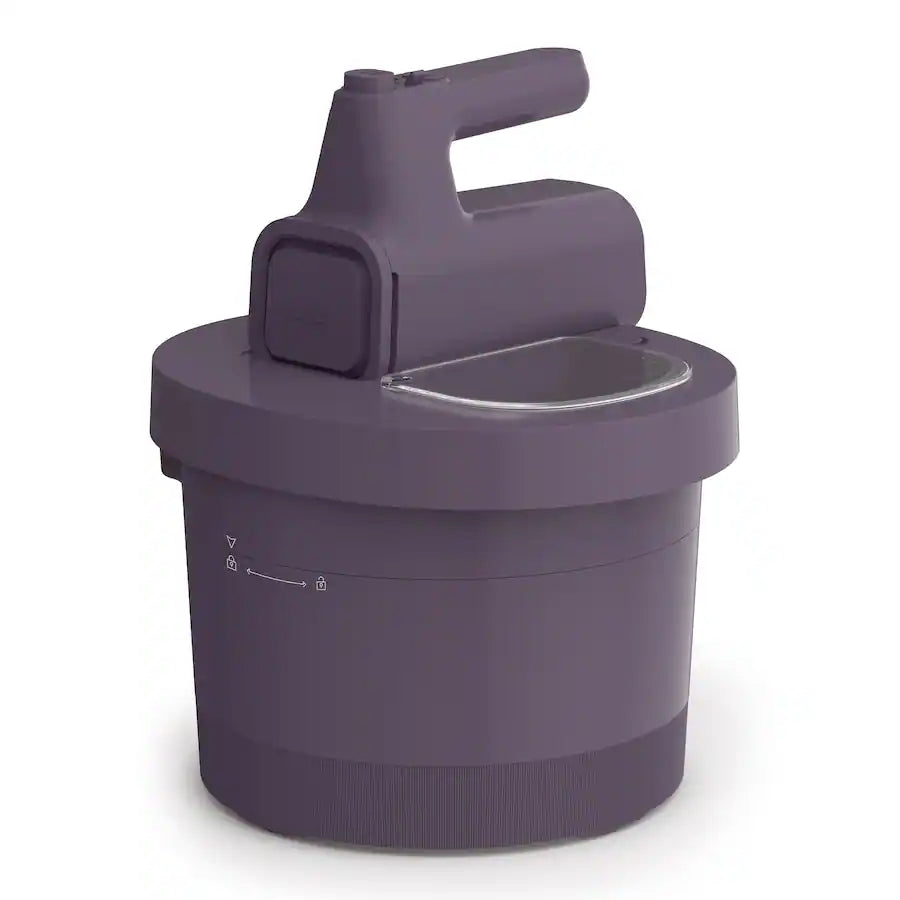 Bella 3.5 Quart Hand & Stand Mixer, Plum