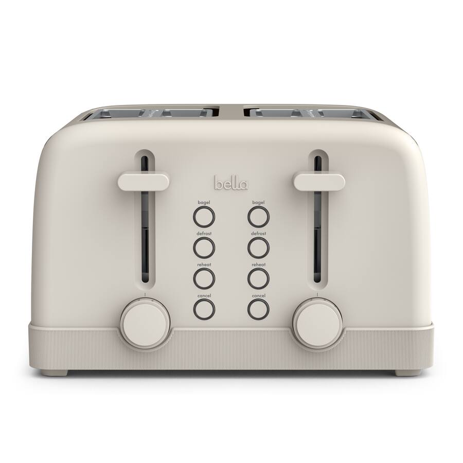 Bella - 4-Slice Toaster - Oatmilk