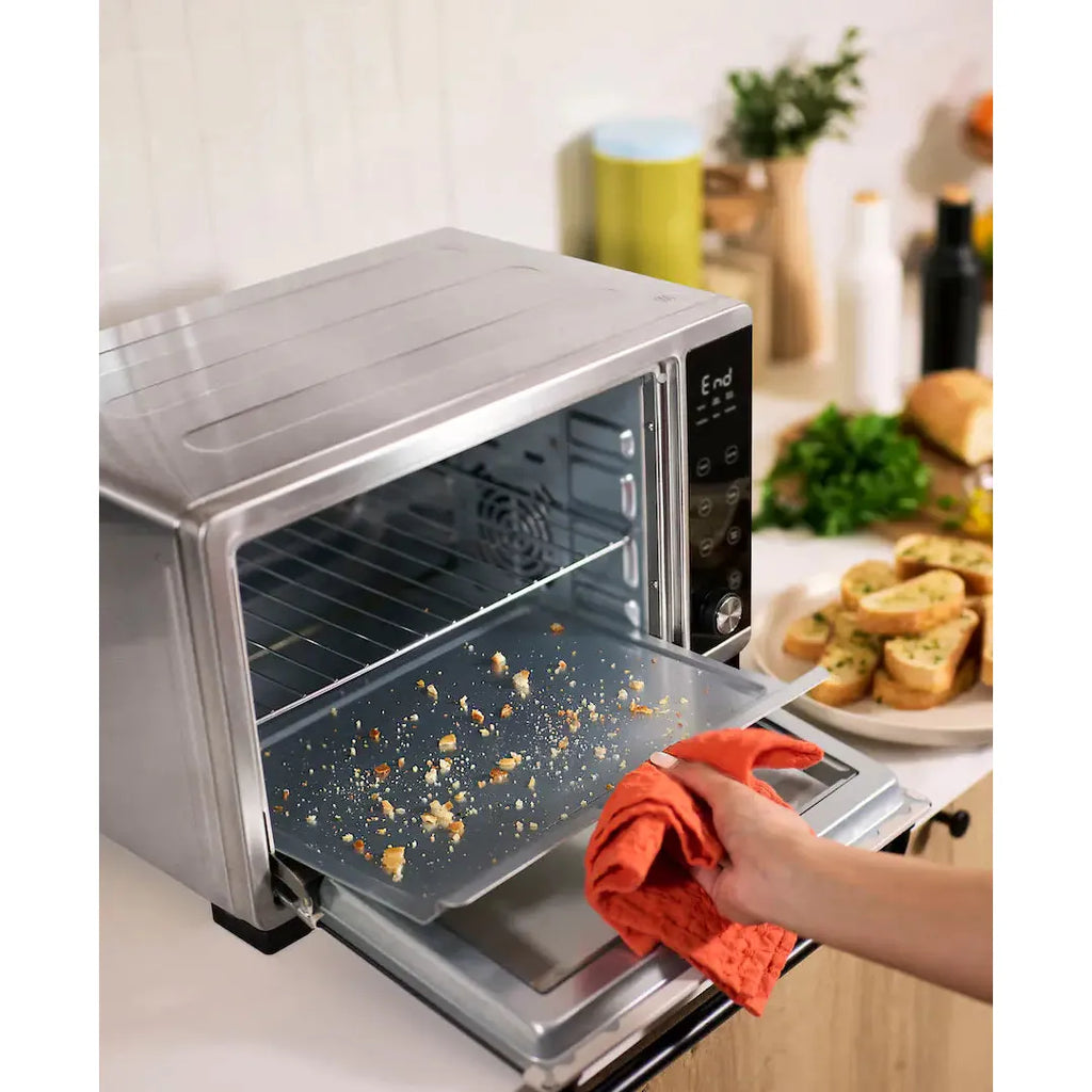 Bella PRO 6 Slice Air Fryer Toaster Oven, Stainless Steel
