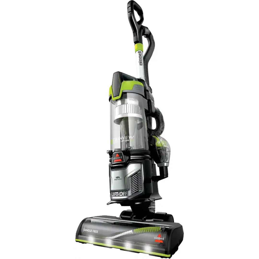 Bissell CleanView Allergen Lift-Off Pet Vacuum, Black/ Electric Green