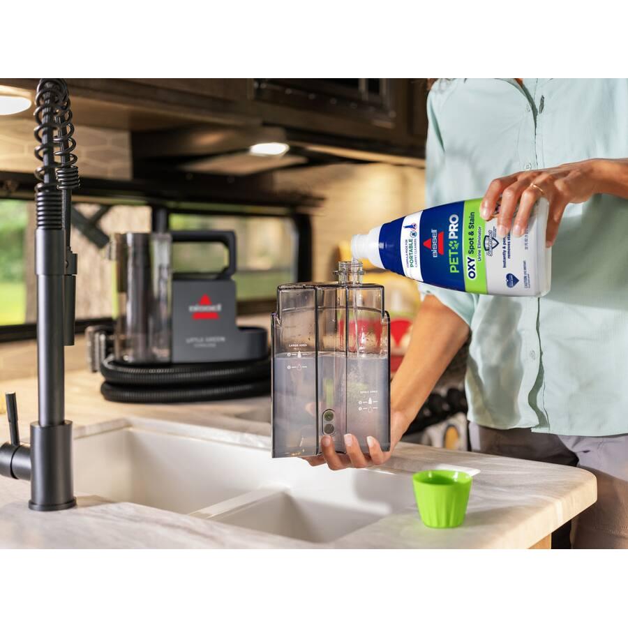 Bissell Little Green Cordless Portable Deep Cleaner, Titanium