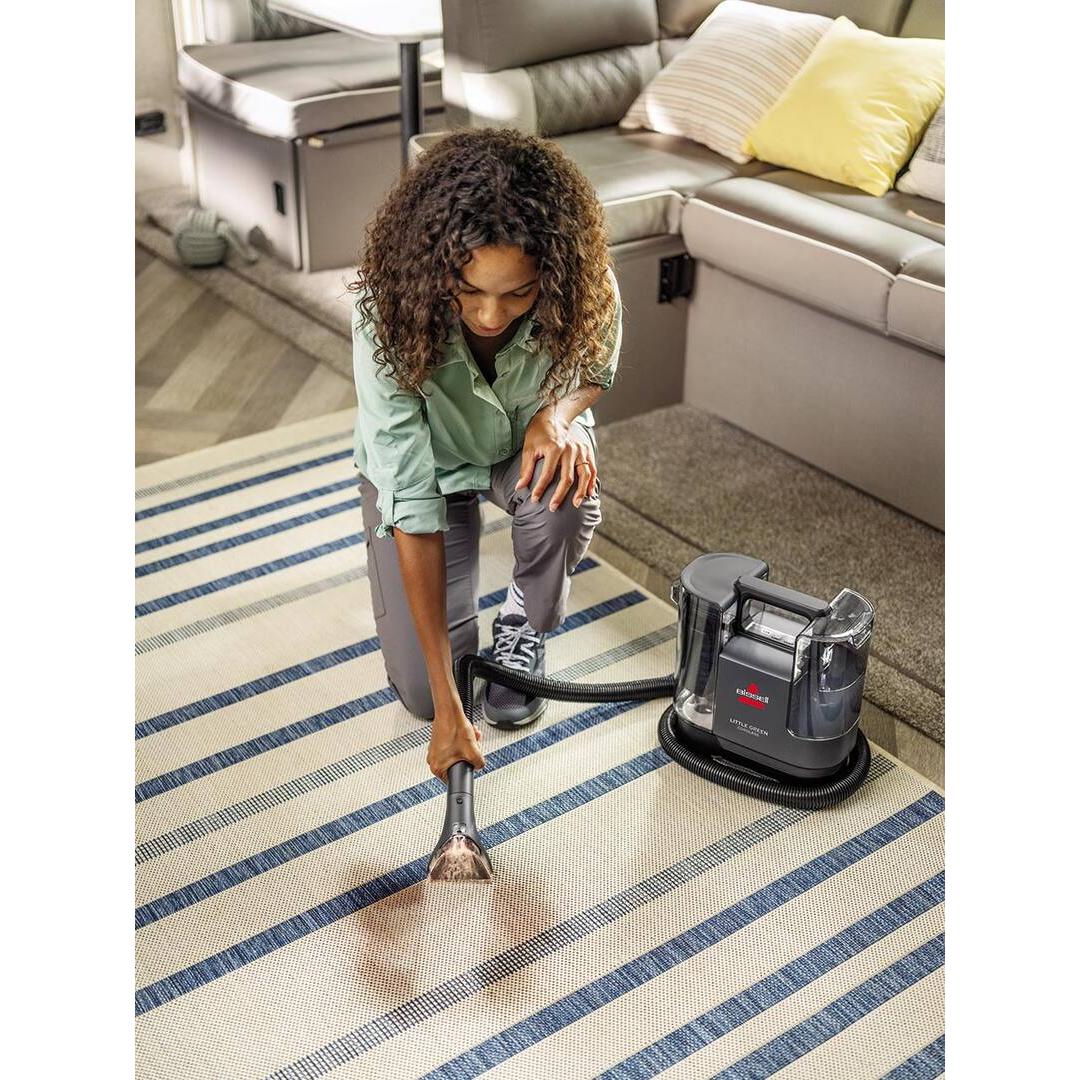 Bissell Little Green Cordless Portable Deep Cleaner, Titanium