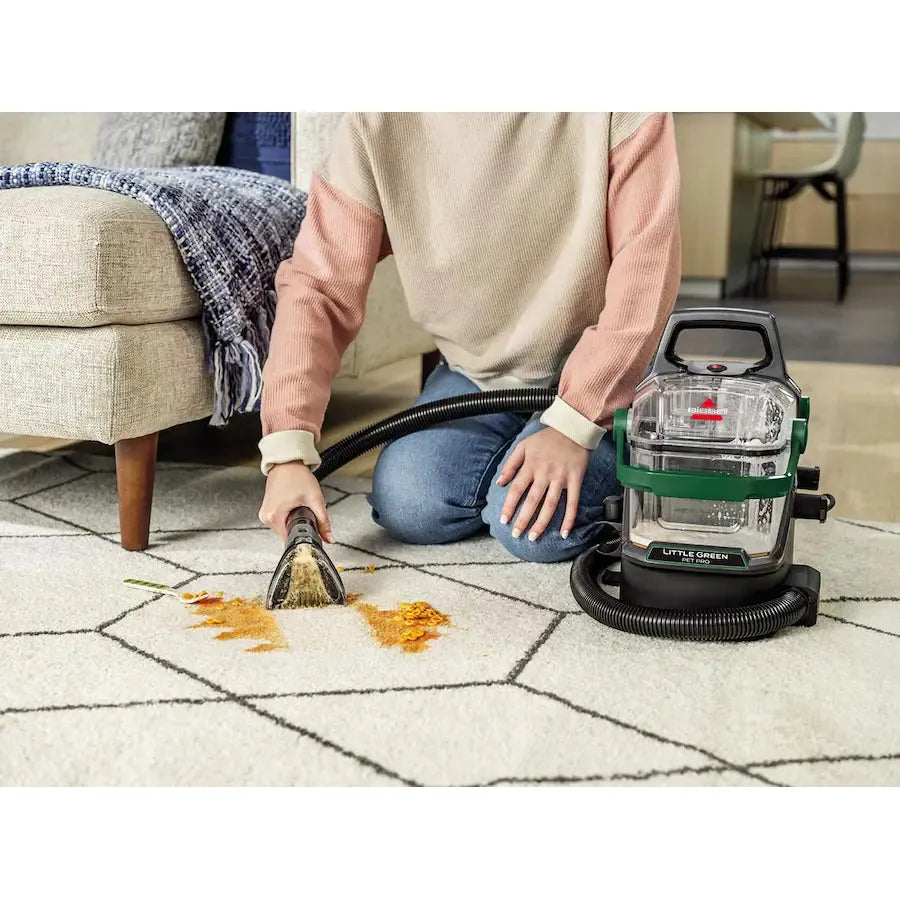 Bissell Little Pet Pro Portable Carpet Cleaner - Green