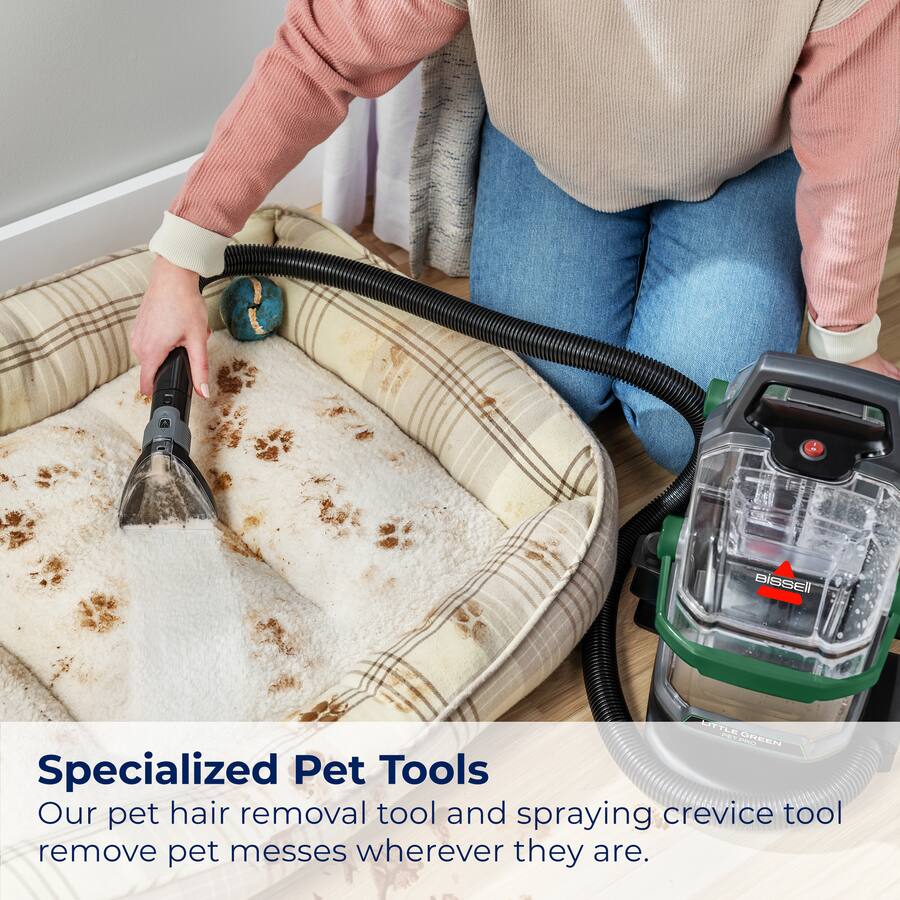 Bissell Little Pet Pro Portable Carpet Cleaner - Green