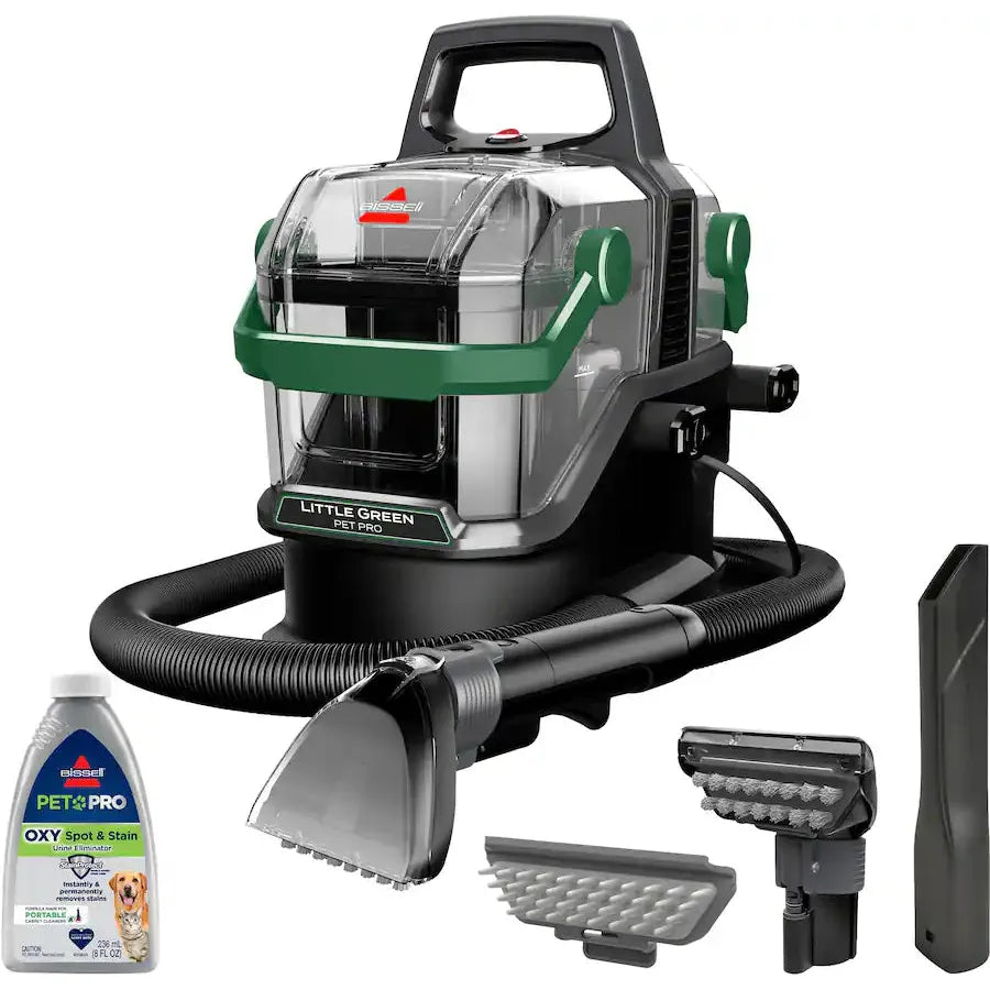 Bissell Little Pet Pro Portable Carpet Cleaner - Green