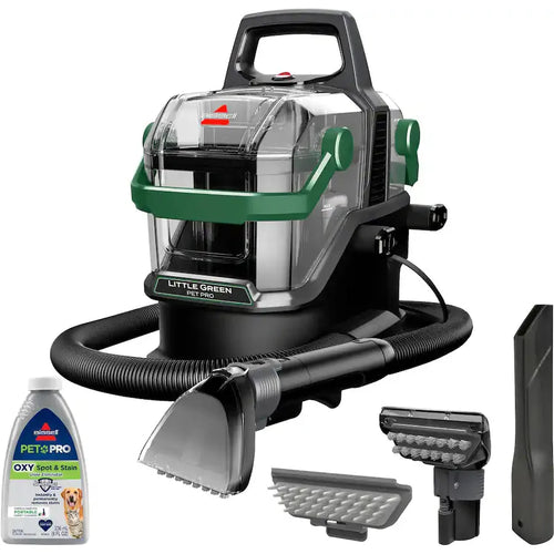 Bissell Little Pet Pro Portable Carpet Cleaner - Green