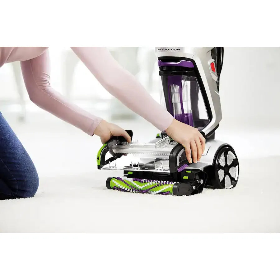Bissell ProHeat 2X Revolution Pet Pro Plus Corded Upright, Silver / Purple