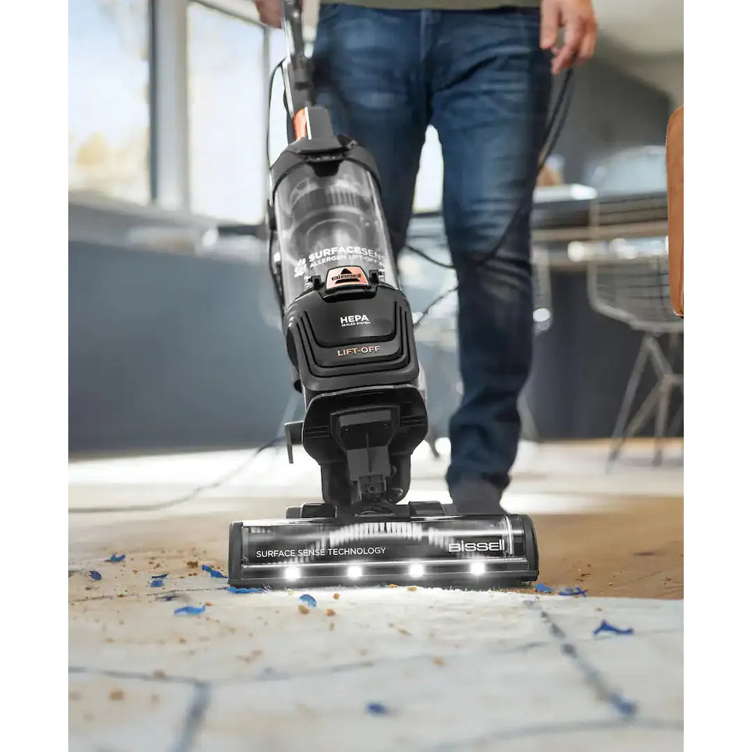 Bissell SurfaceSense Allergen Pet Lift-Off Upright Vacuum, Black