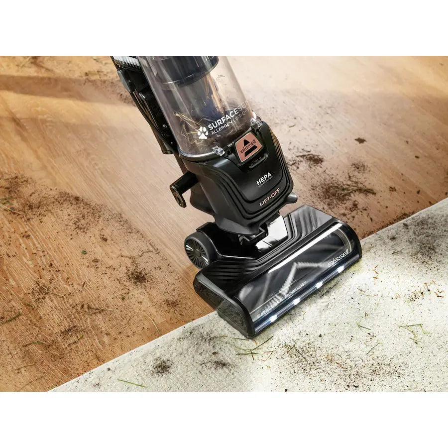Bissell SurfaceSense Allergen Pet Lift-Off Upright Vacuum, Black